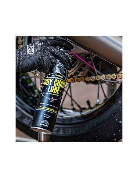 Spray graisse chaine MUC-OFF Dry Chain Lube odeur banane 50ml