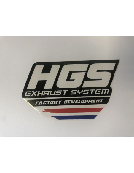 Sticker d'échappement HGS pour 4tps