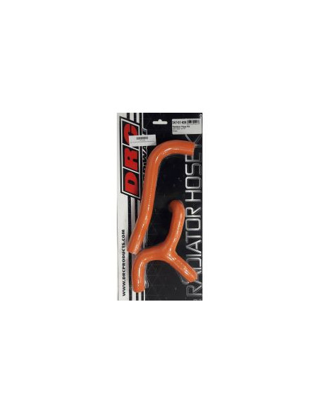 Kit durites de radiateur DRC KTM SX 65 16-19 Orange