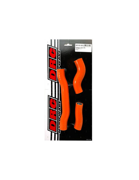 Kit durites de radiateur DRC KTM SX 250 19-21 Orange