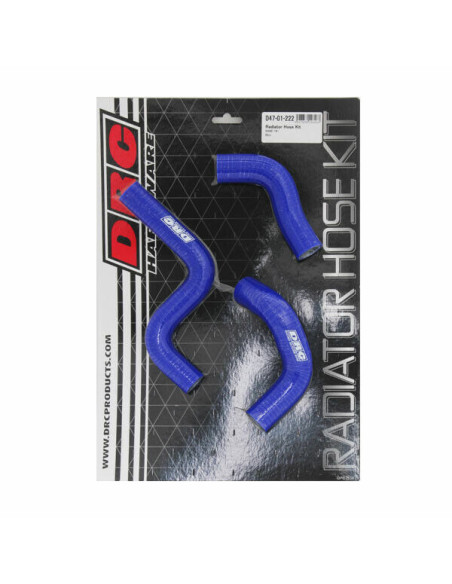 Kit durites de radiateur DRC KAWASAKI KX 85 14-15 Bleu