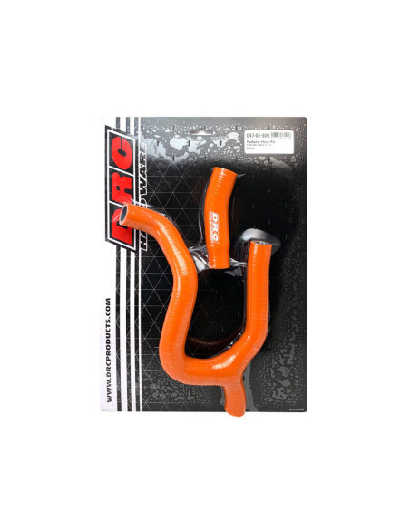 Kit durites de radiateur DRC KTM SXF 250/350 19-21 Orange