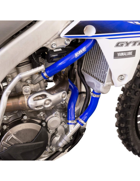 Kit durites de radiateur DRC YAMAHA YZF 250 14-18 Bleu