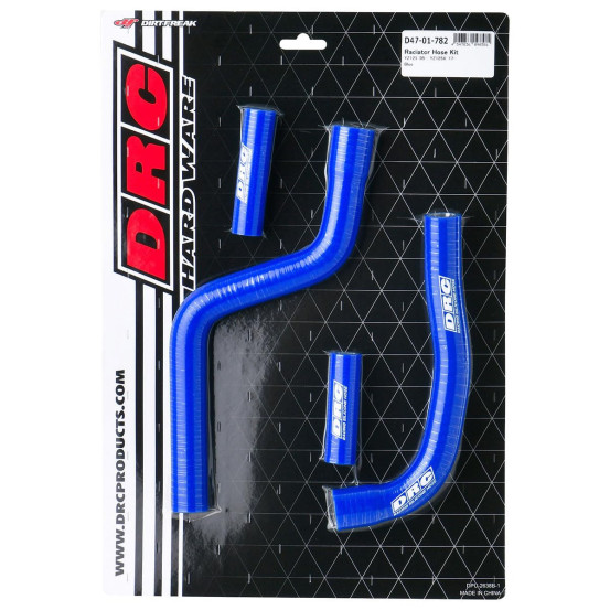 Kit durites de radiateur DRC YAMAHA YZ 125 05-22 Bleu
