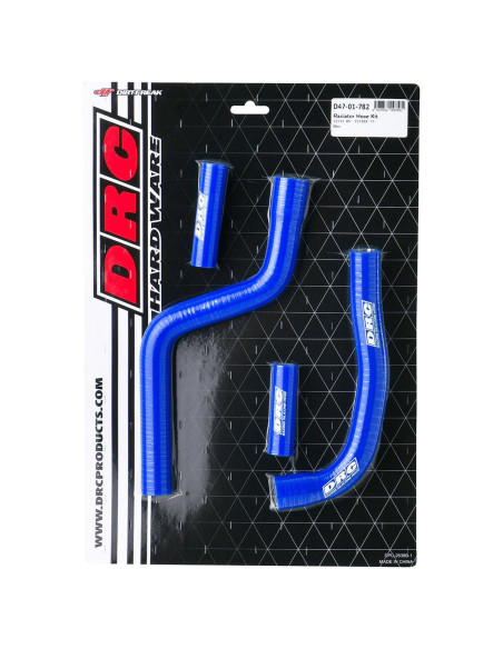 Kit durites de radiateur DRC YAMAHA YZ 125 05-22 Bleu