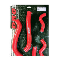 Kit durites de radiateur DRC HONDA CRF 450L 19-20 Rouge