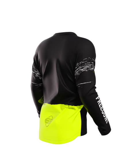 Maillot cross enfant Freegun by Shot 2023 Devo Shade - Noir