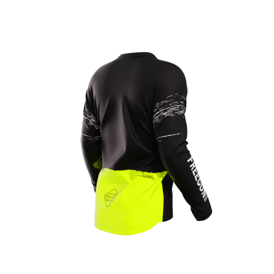 Maillot cross Freegun by Shot 2023 Devo Shade - Noir