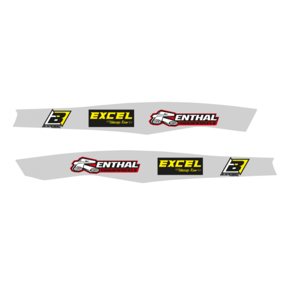 Autocollant Bras Oscillant BLACKBIRD KTM SX SX F 2023- 2026 TBI EXC F 2024-2026