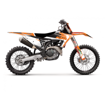 Kit déco complet + housse de selle BLACKBIRD Dream Graphic 4 KTM SX SX F 2023 - 2024