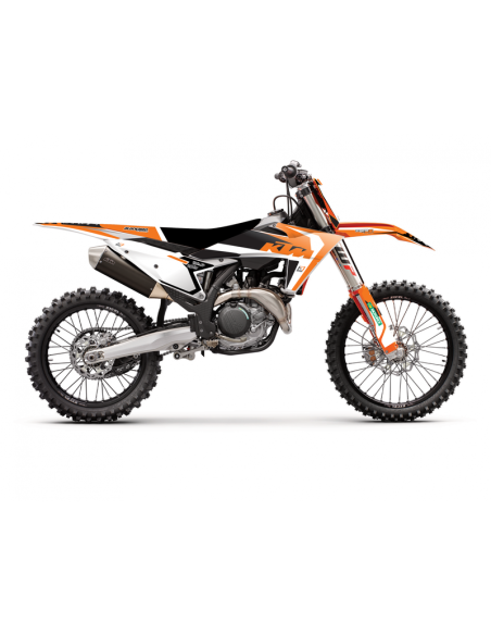 Kit déco complet + housse de selle BLACKBIRD Dream Graphic 4 KTM SX SX F 2023 - 2024