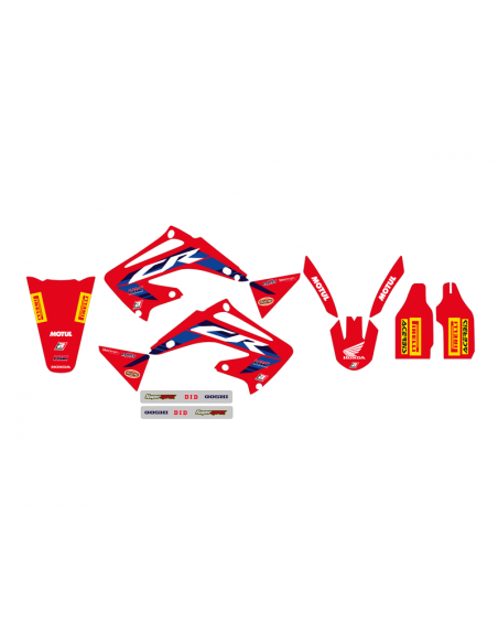 Kit déco BLACKBIRD Honda HRC 2022 HONDA CR 125 250 2002 - 2007