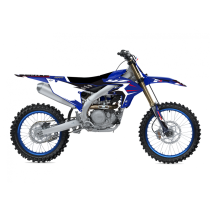 Kit déco complet + housse de selle BLACKBIRD Dream 4 YAMAHA YZ F 450 2023-2024 / 250 YZ F 2024-2026