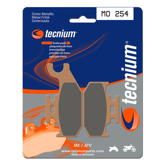 Plaquettes de frein avant TECNIUM MO 254