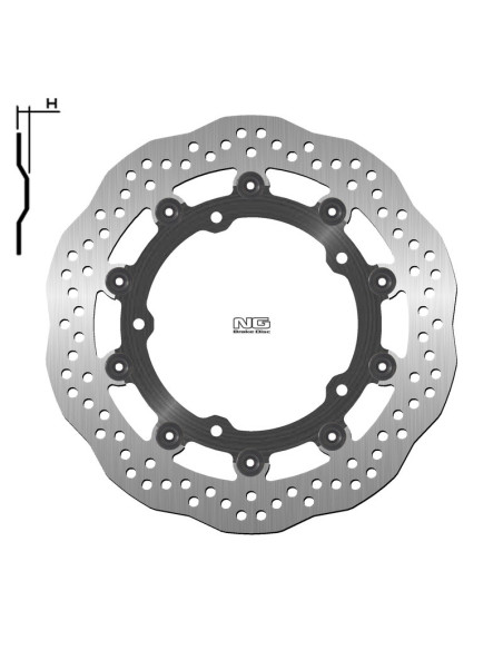 Disque de frein Avant NG BRAKES KAWASAKI