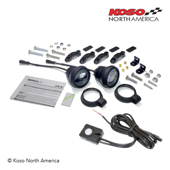 Paire de feux antibrouillard led KOSO NORTH AMERICA