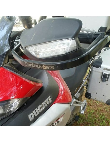 Kit de fixation protège-mains BARKBUSTERS montage 2 points noir DUCATI 1200 Multistrada 2015 - 2019 - 1260 2016 -2021