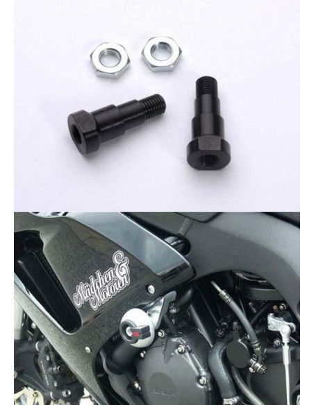 Adaptateur rétroviseur CLUBMAN by LSL TRIUMPH Bonneville, Thruxton