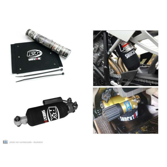 Protection d'amortisseur R&G 27,9 x 27,9