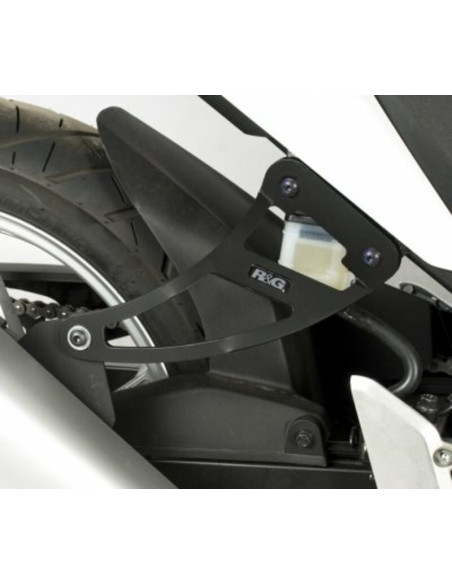 Patte de fixation de silencieux R&G Noir pour HONDA 500 CB X, F 2013