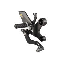 Commandes Reculées Standard LIGHTECH Repose Pieds Pliables Yamaha 850 MT-09/Tracer 2014-2016 900 XSR 2014-2016