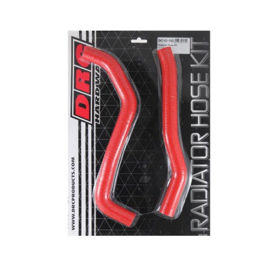 Kit durites de radiateur DRC HONDA CRF 250L 13-20 Rouge