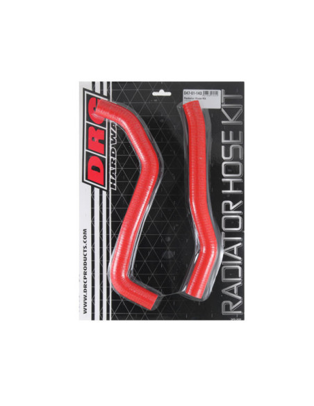 Kit durites de radiateur DRC HONDA CRF 250L 13-20 Rouge