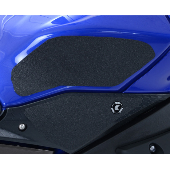 Kit grip de réservoir R&G RACING 4 pièces noir - YAMAHA R1