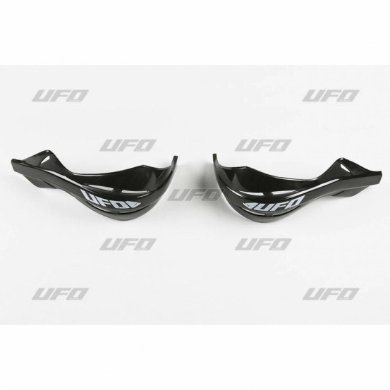 Plastique de rechange pour protege mains - Noir - UFO alu