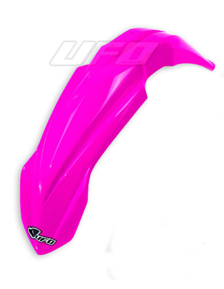 Garde boue avant - Rose Fluo - UFO Yamaha 125 250 YZ 2015-2018 / 250 YZF 2010-2018 / 250 WRF 2015-2017 / 450 WRF 2012-2017 / ..