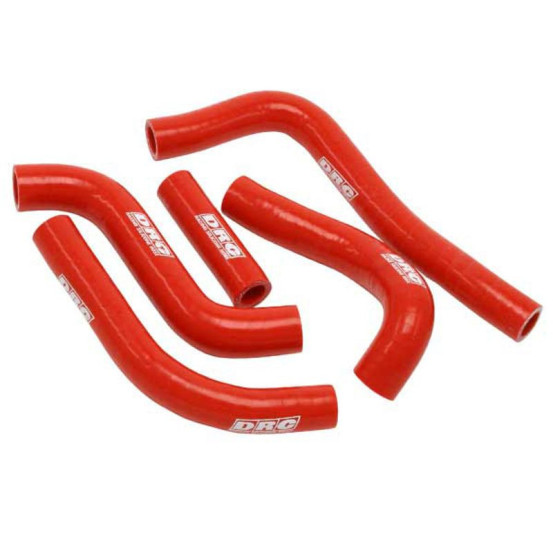 Kit durites de radiateur DRC SUZUKI DRZ 400 01-09 Rouge
