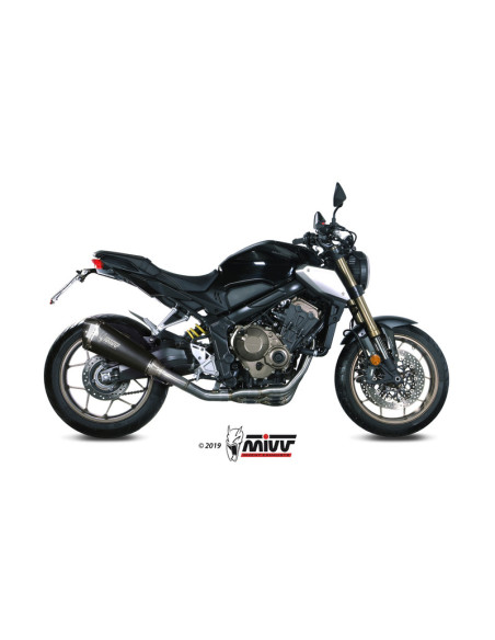 Ligne complète d'échappement MIVV Delta Race - Honda CBR 650R