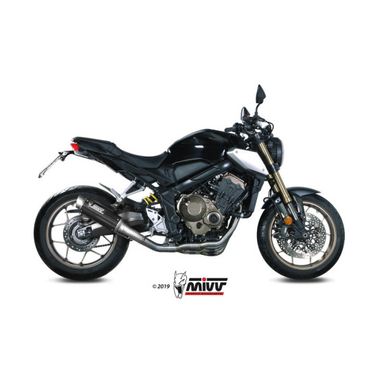 Ligne complète d'échappement MIVV GP PRO carbone - Honda CBR 650R - CB 650 R