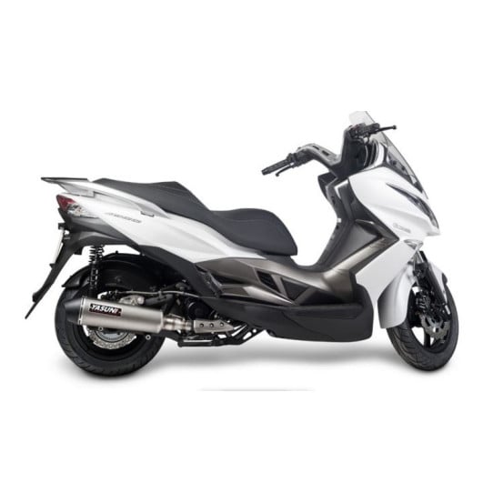 Pot d'échappement YASUNI Kawasaki J300 2014-2016 titane