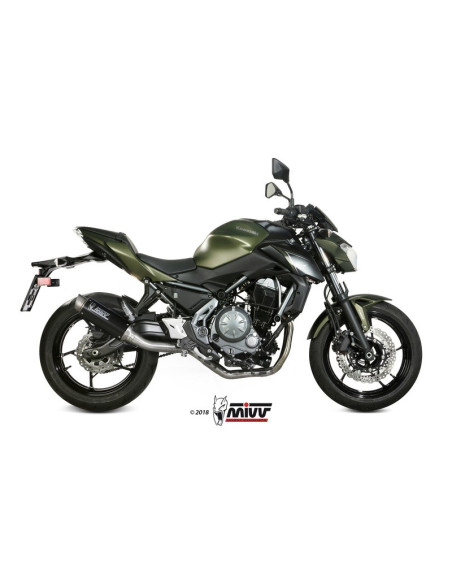 Ligne complète d'échappement MIVV GP PRO - Kawasaki Z650 - 650 Ninja
