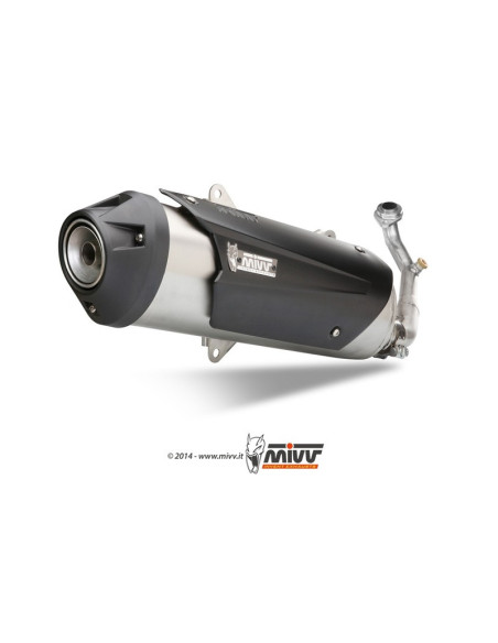 Ligne complète MIVV Urban inox Suzuki Burgman 400 2006-2016