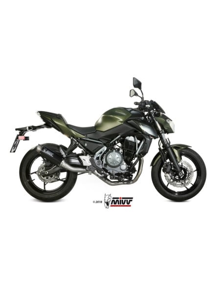 Ligne complète d'échappement MIVV GP PRO - Kawasaki Z650 - 650 Ninja