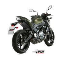 Ligne complète d'échappement MIVV Oval - Kawasaki Z650 - 650 Ninja