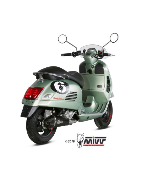 Ligne complète d'échappement MIVV Delta Race - Vespa