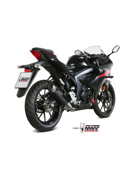 Ligne complète d'échappement MIVV GP PRO - SUZUKI 125 GSX-S - GSX-R 2017-
