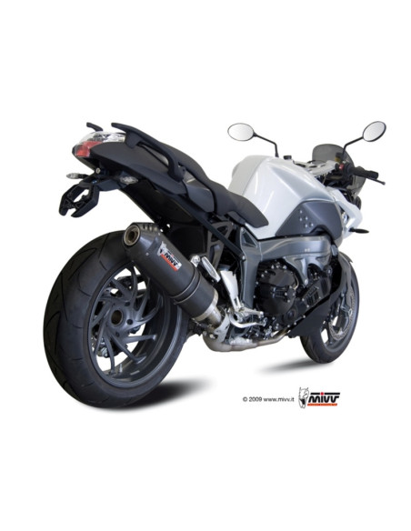 Silencieux MIVV Oval carbone complet BMW K1300 R/S 2009-2016