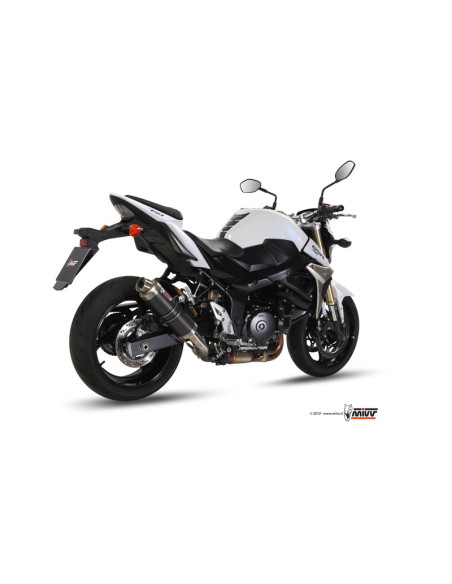 Silencieux MIVV GP carbone Suzuki GSR 750 2011-2016