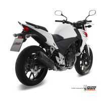 Silencieux MIVV Suono inox noir Honda CB 500 F/X/R 13-15 2013-2016