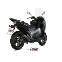 Silencieux d'échappement MIVV Suono inox noir - carbone - Honda integra 750
