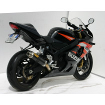 Silencieux MIVV GP carbone Suzuki GSX-R 600/GSX-R 750 2004-2005