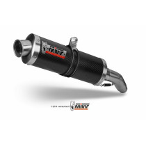 Silencieux double MIVV Oval carbone Suzuki DL 1000 V-Strom 2002-2013