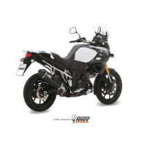 Silencieux MIVV Speed Edge inox noir Suzuki DL 1000 V-Strom 2014-2016