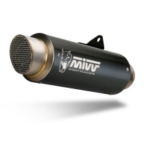 Silencieux d'échappement MIVV GP-Pro inox noir - inox - Suzuki GSXR 1000