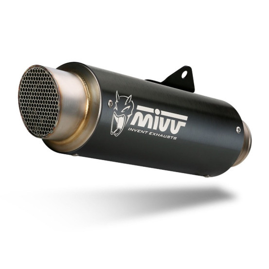 Silencieux d'échappement MIVV GP-Pro inox noir - inox - Suzuki GSXR 1000
