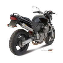 Silencieux MIVV X-Cone inox brossé Honda CB600F Hornet 1998-2002